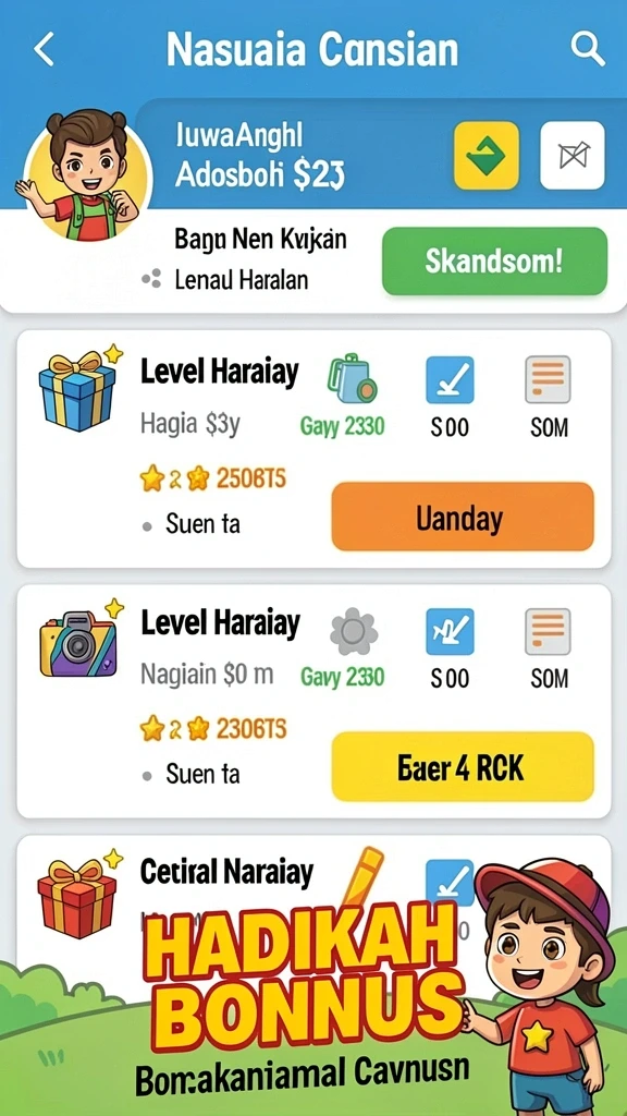 77rp - Tampilan antarmuka yang ramah pengguna.