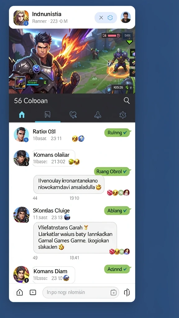 maxwin288 - Fitur chat untuk berinteraksi dengan pemain lain.