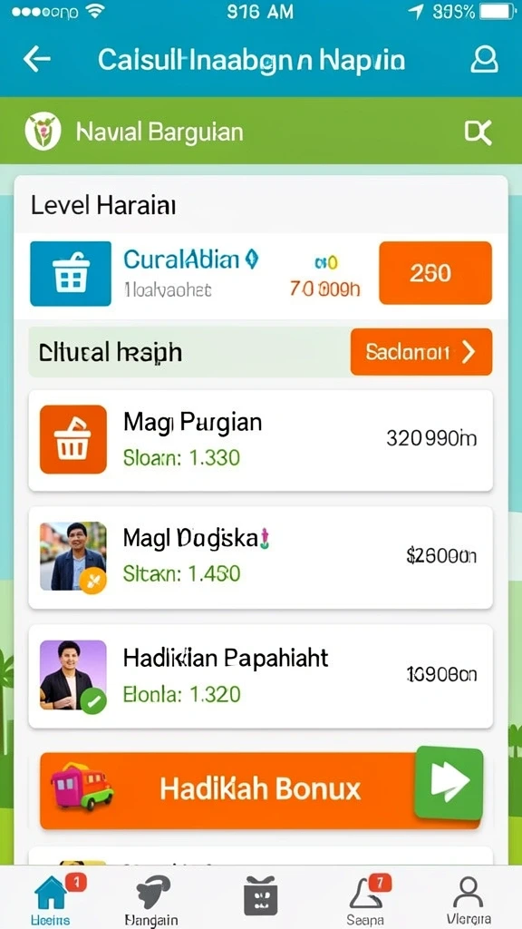 mg108 - Fitur karakter unik yang menambah variasi gameplay.