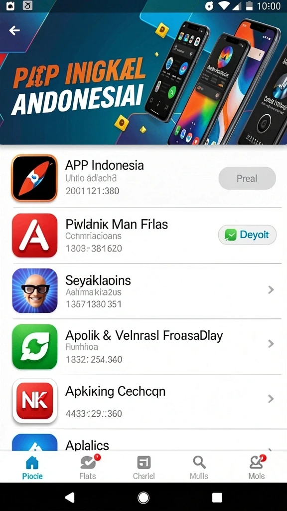 zavonzo - Tampilan menu yang user-friendly dan menarik.